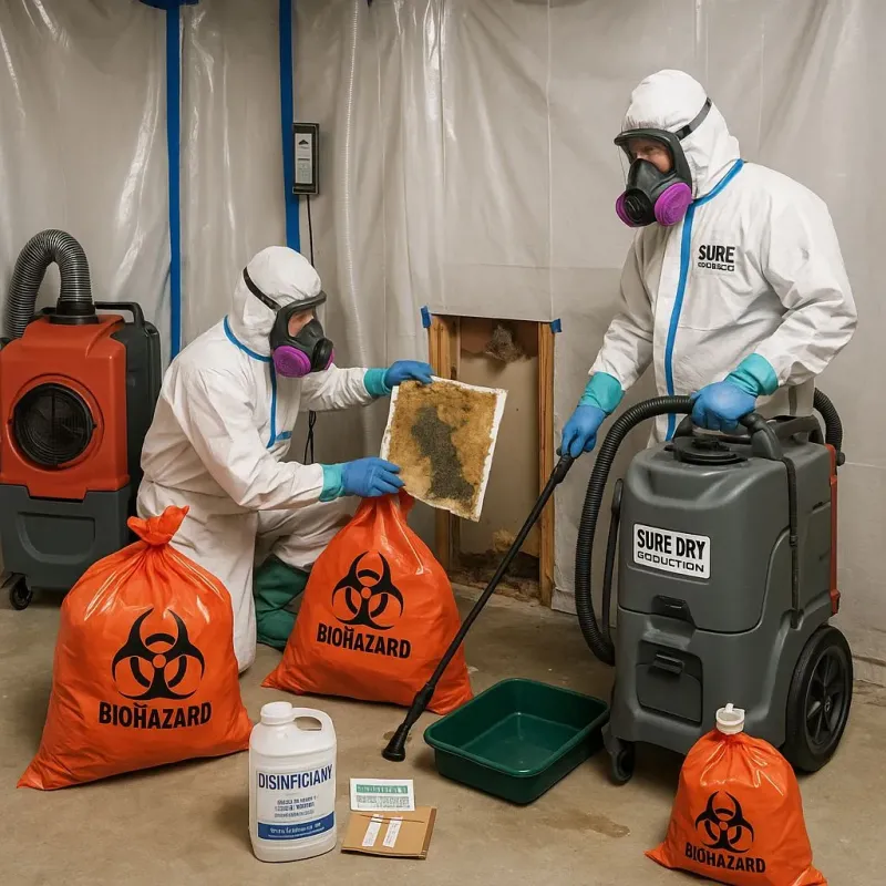 Contaminated Water Handling Protocols process in Fetters Hot Springs-Agua Caliente, CA